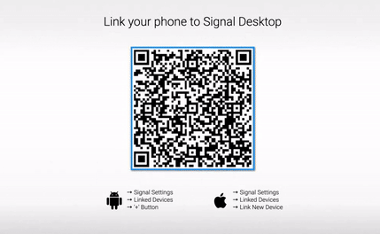 screenshot for Signal Desktop from their documentation
